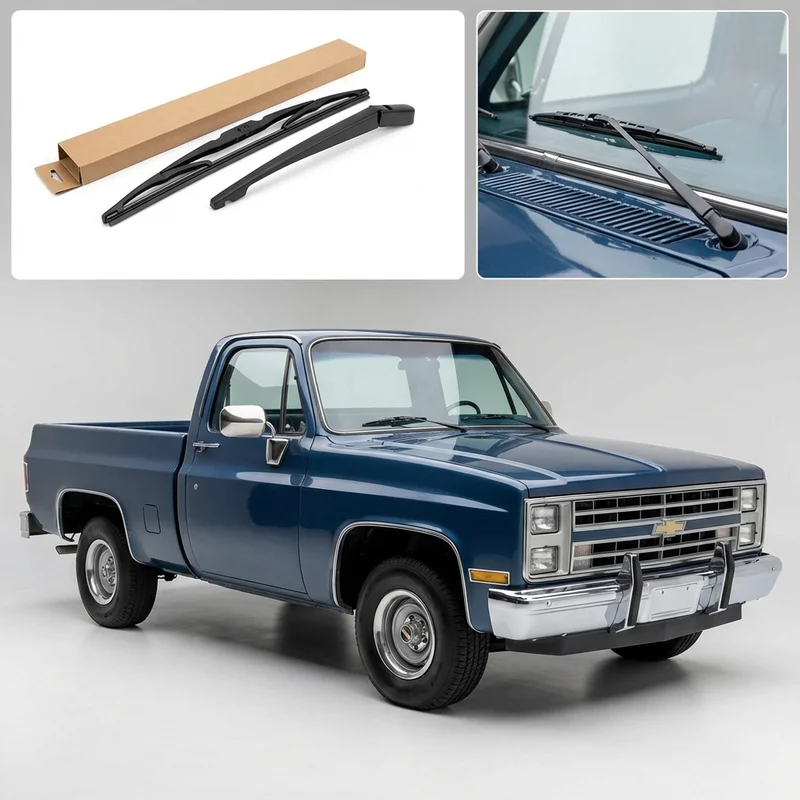 Passenger Side Wiper Blade for Chevrolet K30 Pickup (1968 - 1974) - 1